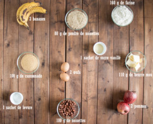 Banana bread pomme noisette