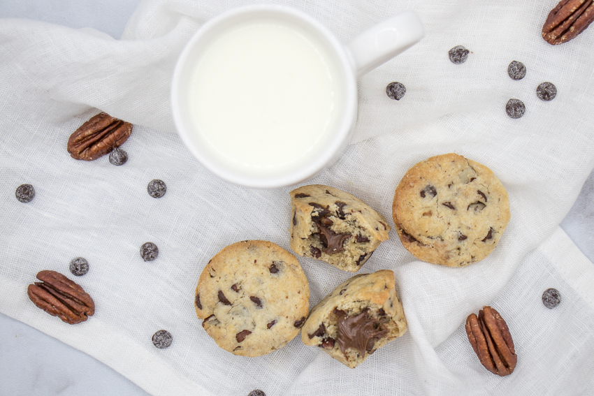 Cookies cœur pâte à tartiner