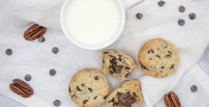 Cookies cœur pâte à tartiner