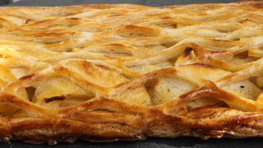 Tarte feuilletée aux pommes