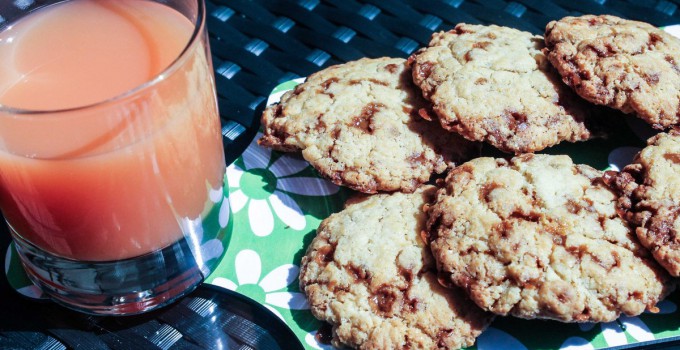 Boîte gourmande : cookies caramel au beurre salé