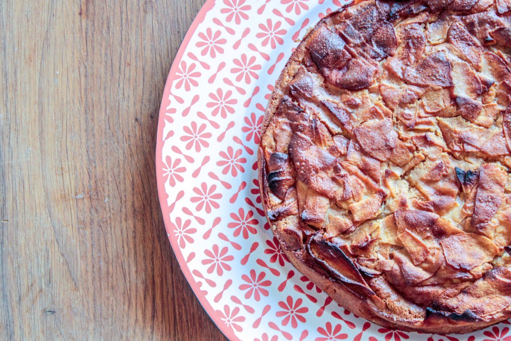 Gâteau invisible aux pommes