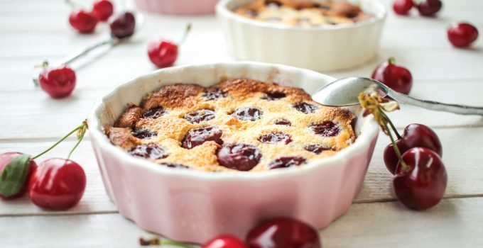 Clafoutis aux cerises et fève tonka
