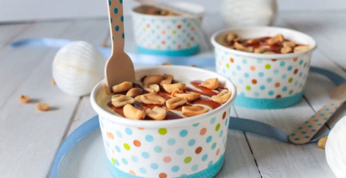 Petits pots de glace sans sorbetière