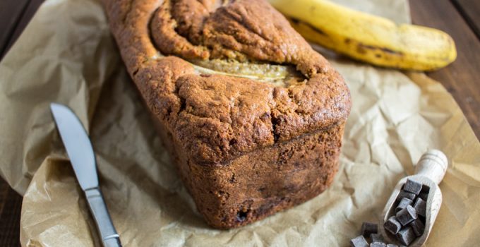Banana bread aux pépites de chocolat