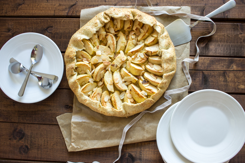 Tarte rustique aux pommes