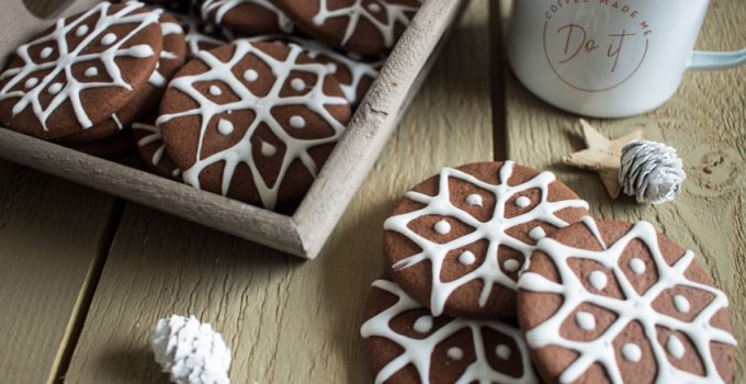 Petits sablés de Noël chocolat cannelle