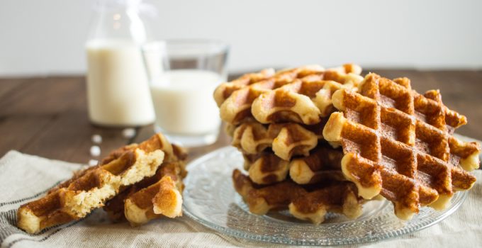 Gaufres liégeoises moelleuses et croustillantes