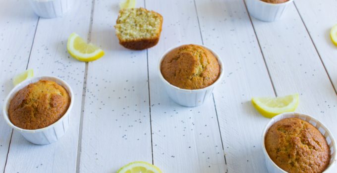 Muffins super moelleux au citron et graines de pavot