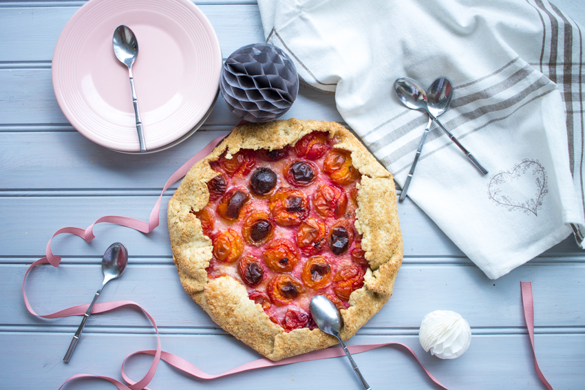 Tarte rustique aux prunes