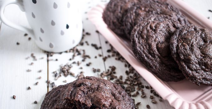 Biscuits au chocolat et aux griottes