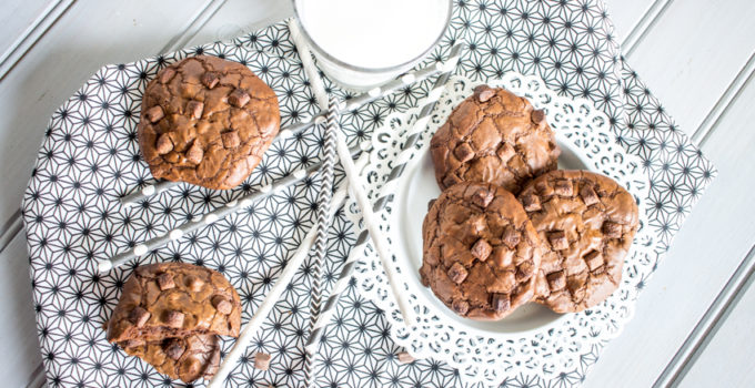 Les fameux outrageous chocolate cookies de Martha Stewart