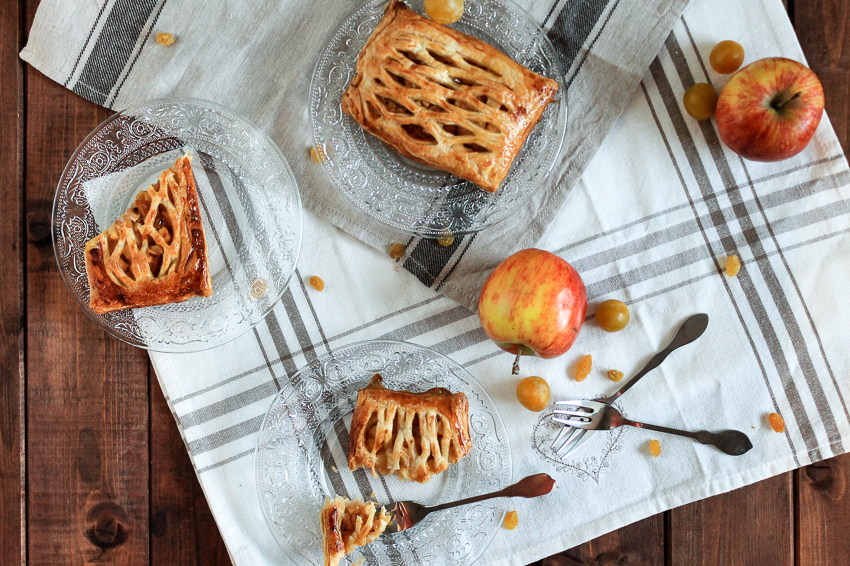 Feuilletés aux fruits d'automne