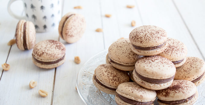 Macarons au beurre de cacahuète