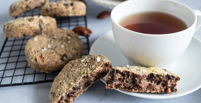 Cookies pécan polenta