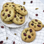 Cookies pistaches et cranberries