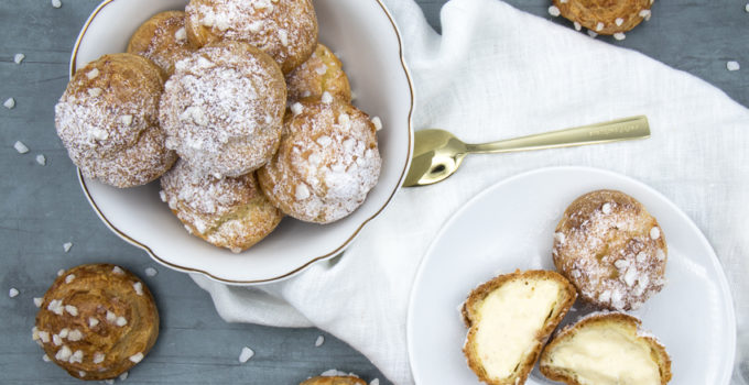 Chouquettes gourmandes à la vanille